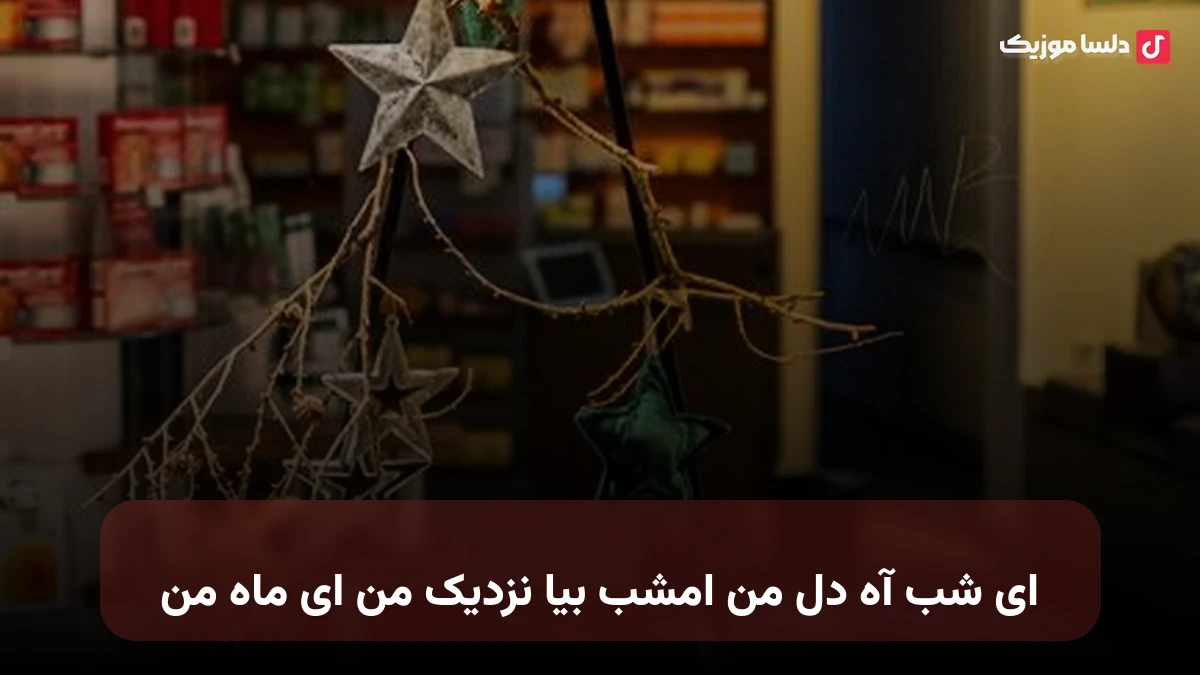 ای شب آه دل من امشب بیا نزدیک من ای ماه من